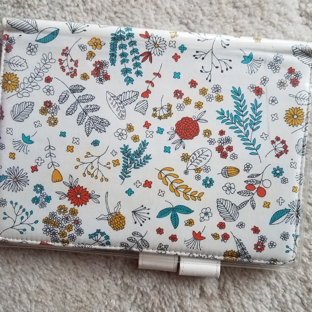 Hobonichi cloth cover with plastic cover